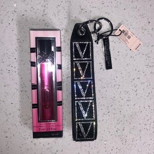 Victoria’s Secret keychain + Bombshell rollerball perfume
